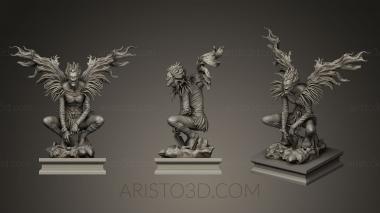 Figurines heroes, monsters and demons (STKM_0315) 3D model for CNC machine